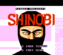 Shinobi (USA) (Unl)